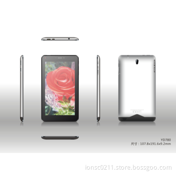 Quad-core  7" Google Android Tablet PC with 2G/3G Call